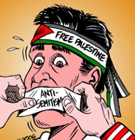 Der Missbrauch der Antisemitimus-Anschuldigung - © C. Latuff 